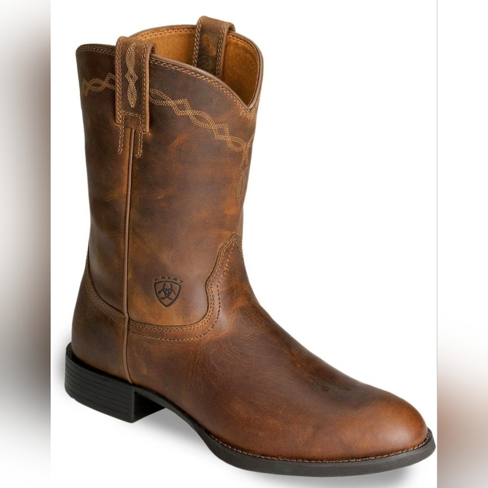 Ariat Men's Heritage Roper Western Boots - Round Toe Size 8.5